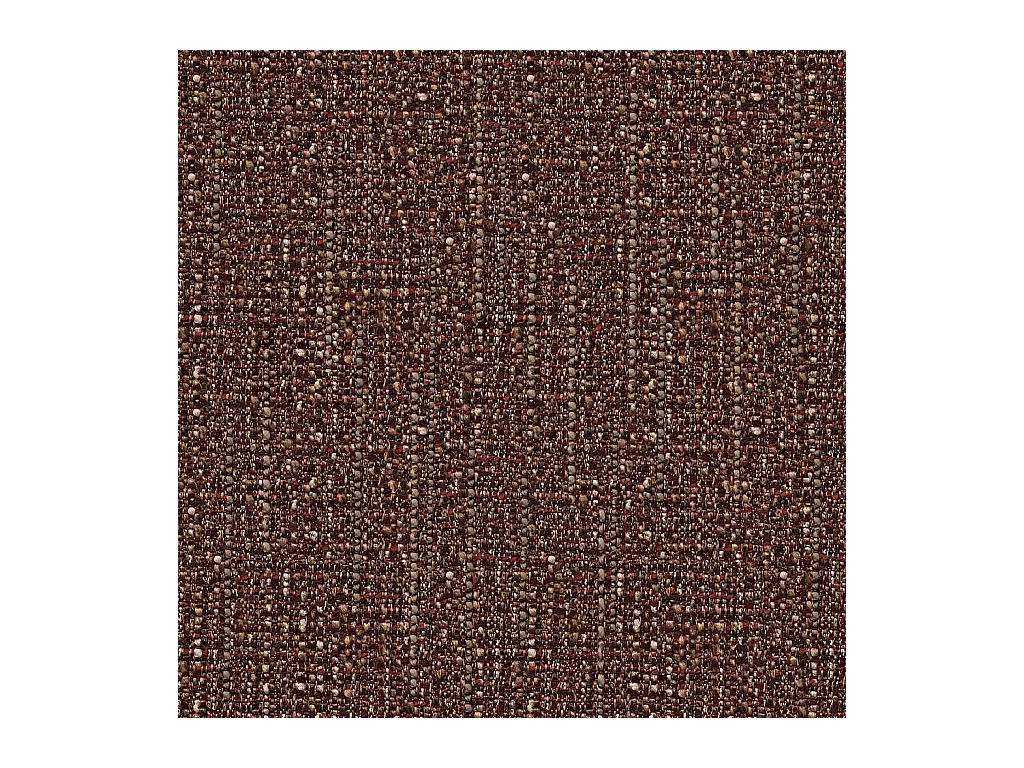 Habitat - Lot de 2 chaises en tissu texturé - Bordeaux chiné - Napili