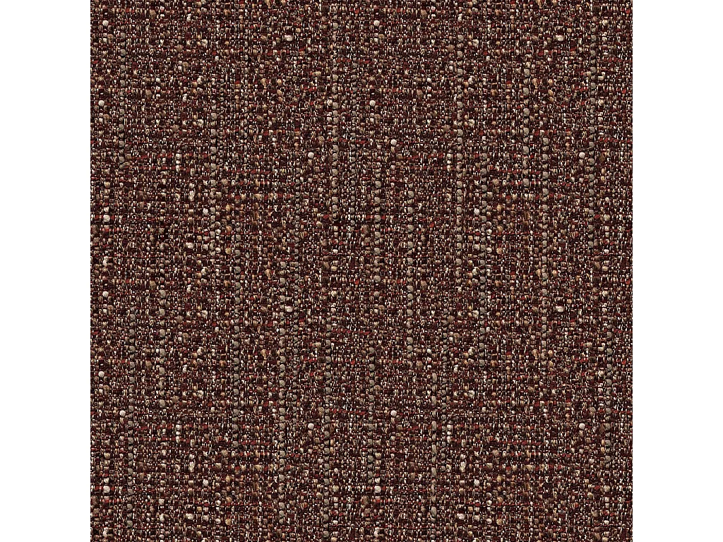 Habitat - Lot de 2 chaises en tissu texturé - Bordeaux chiné - Napili