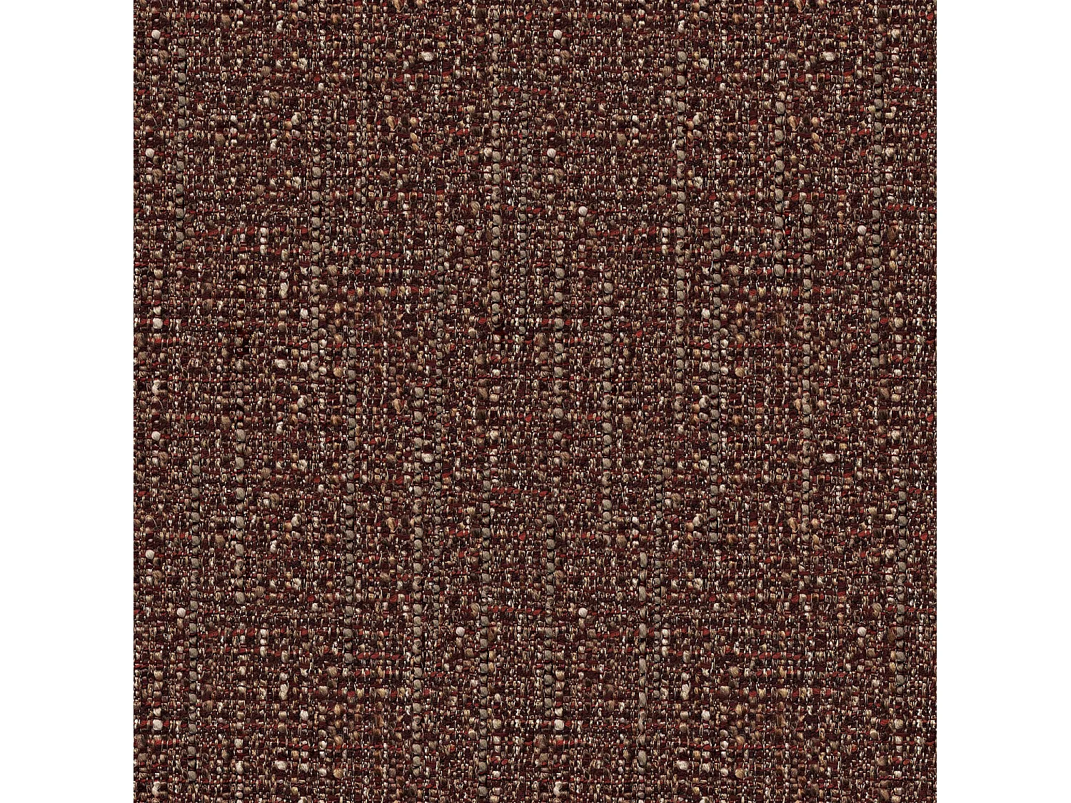 Habitat - Lot de 2 chaises en tissu texturé - Bordeaux chiné - Napili