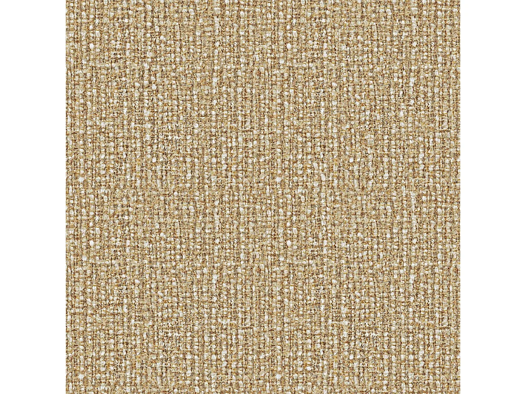 Habitat - Lot de 2 chaises en tissu texturé - Jaune chiné - Rimaka