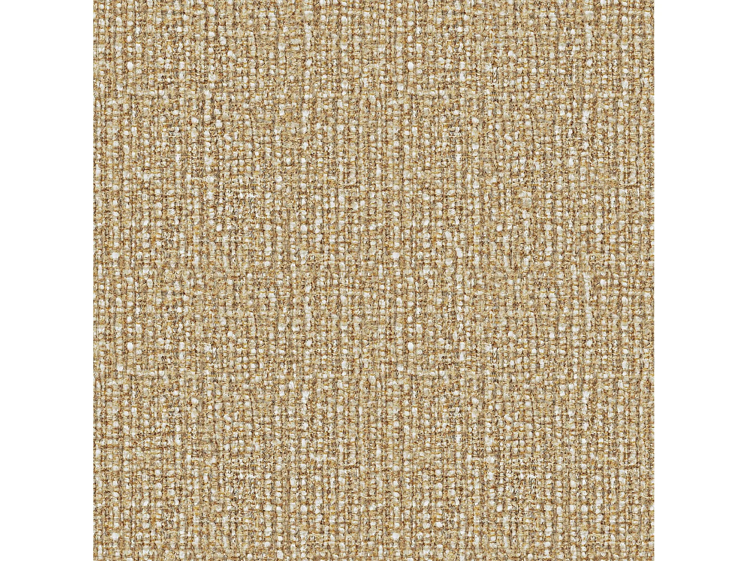 Lot de 2 chaises en tissu texturé - Jaune chiné