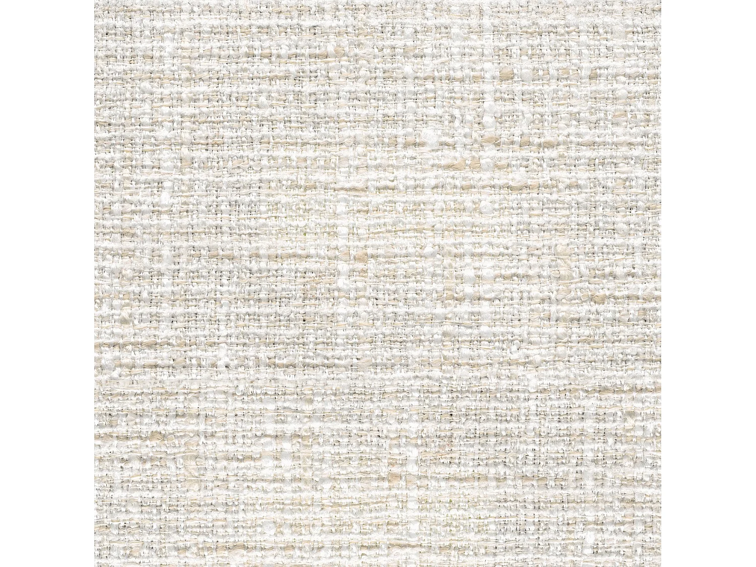 Habitat - Lot de 2 chaises en tissu texturé - Sable blanc - Napili