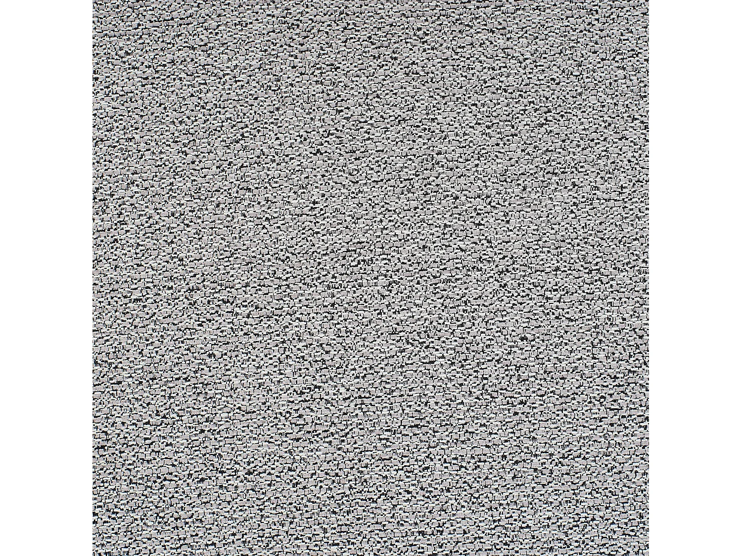 Lot de 2 chaises en tissu texturé et chêne massif noir - Gris mélangé