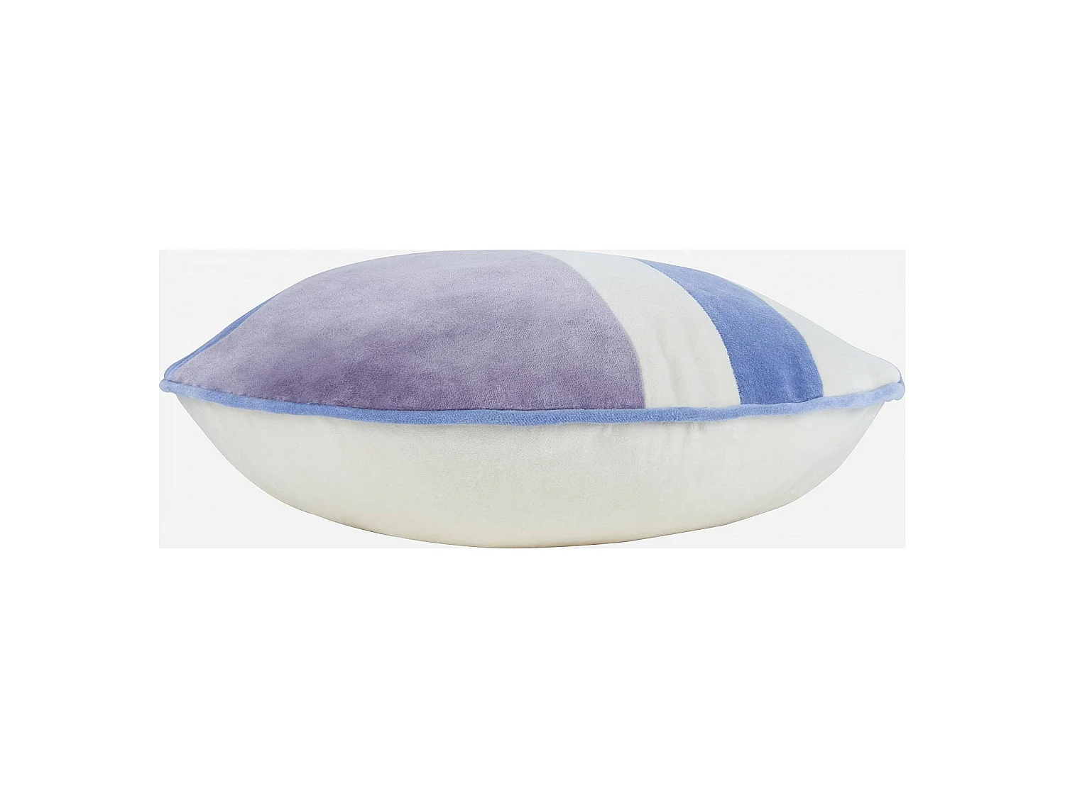 Habitat - Coussin rond en velours - 40 cm - Lilas - Prune