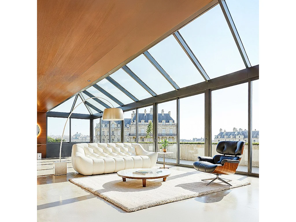 Habitat - Canapé 2 places en tissu - Écru - Melfi