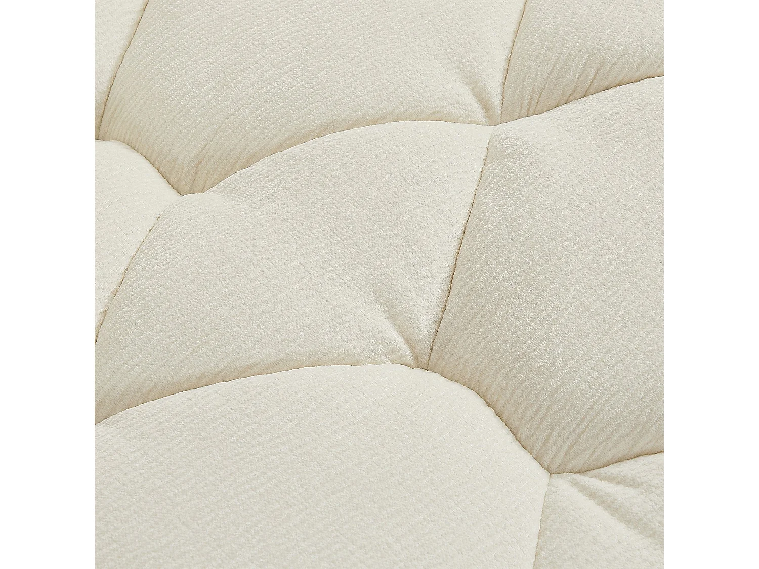 Habitat - Canapé 2 places en tissu - Écru - Melfi