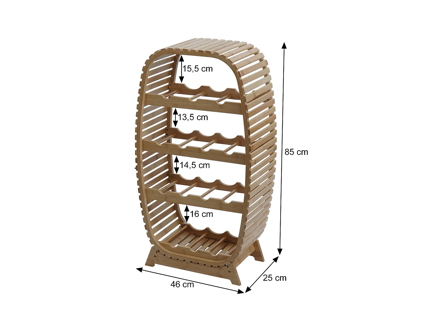 Stojak na wino MCW-N85