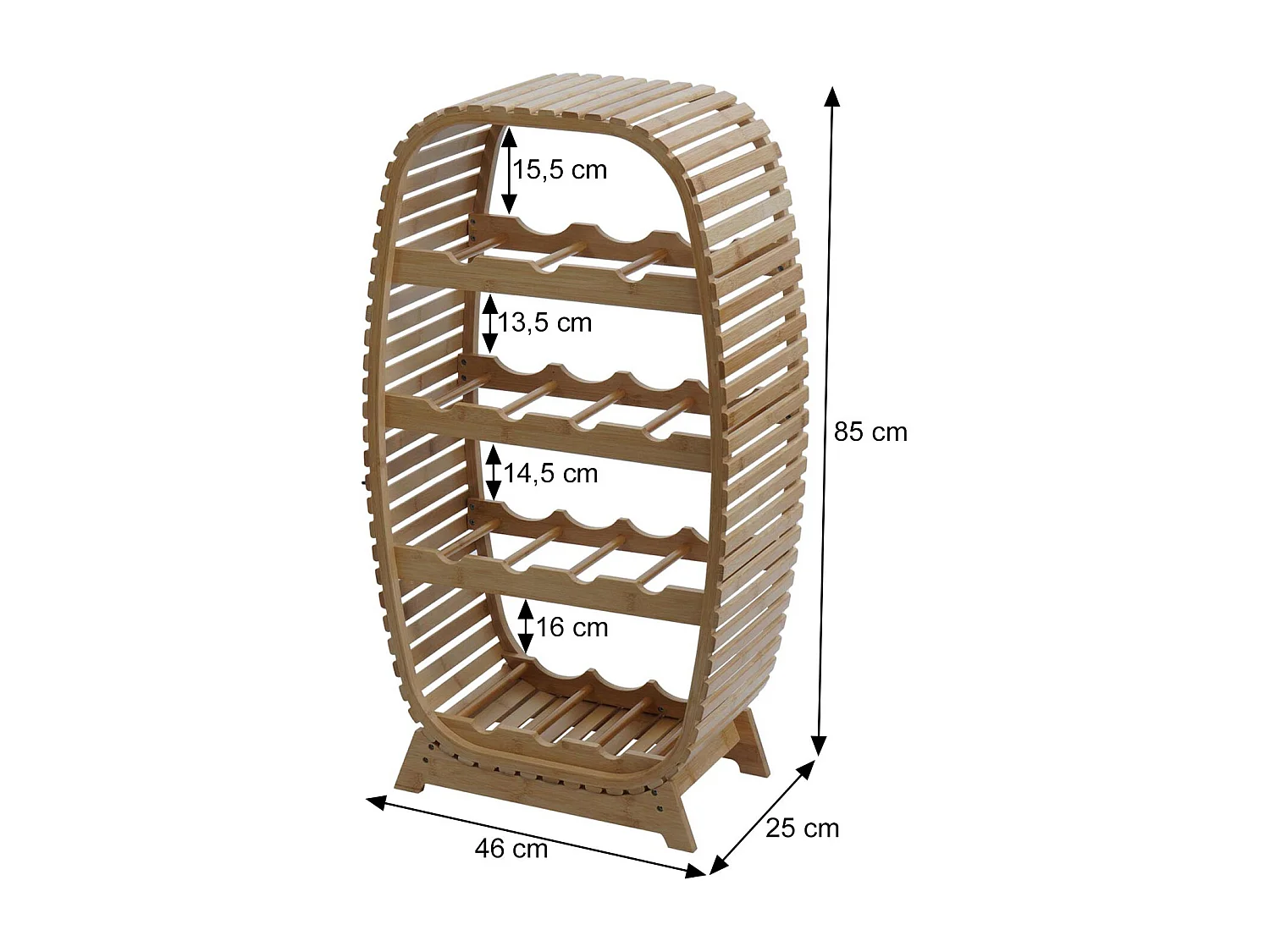 Regał na wino MCW-N85