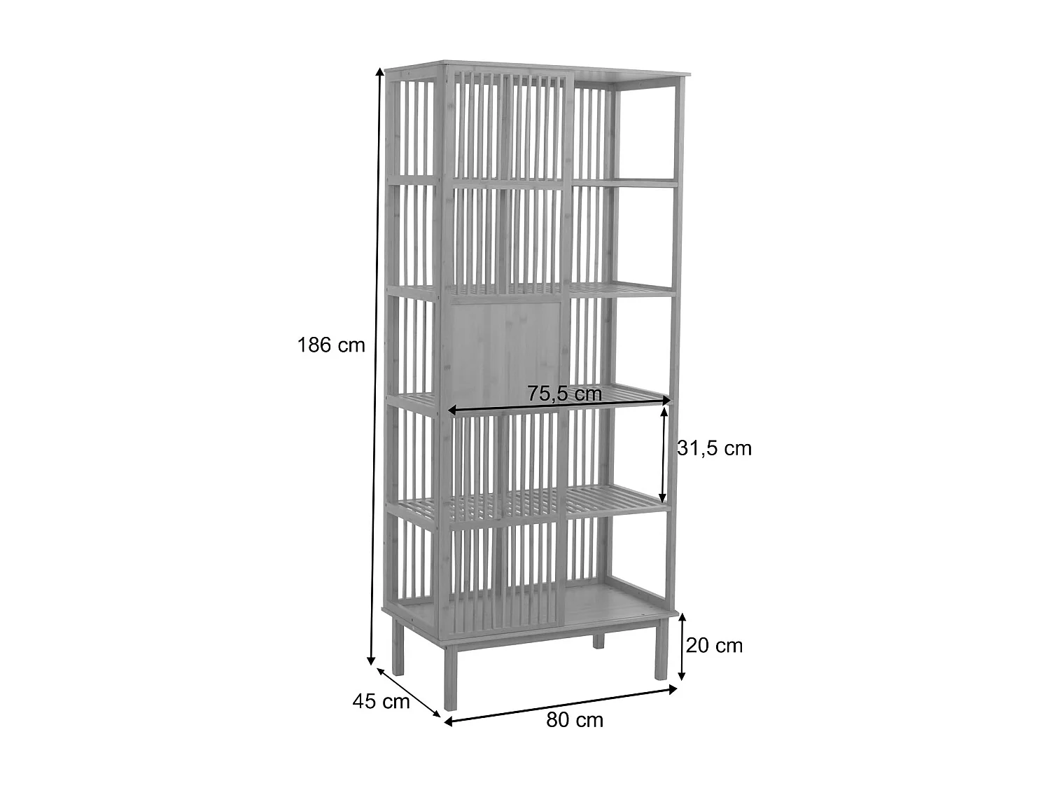 Prateleira de pé MCW-N81