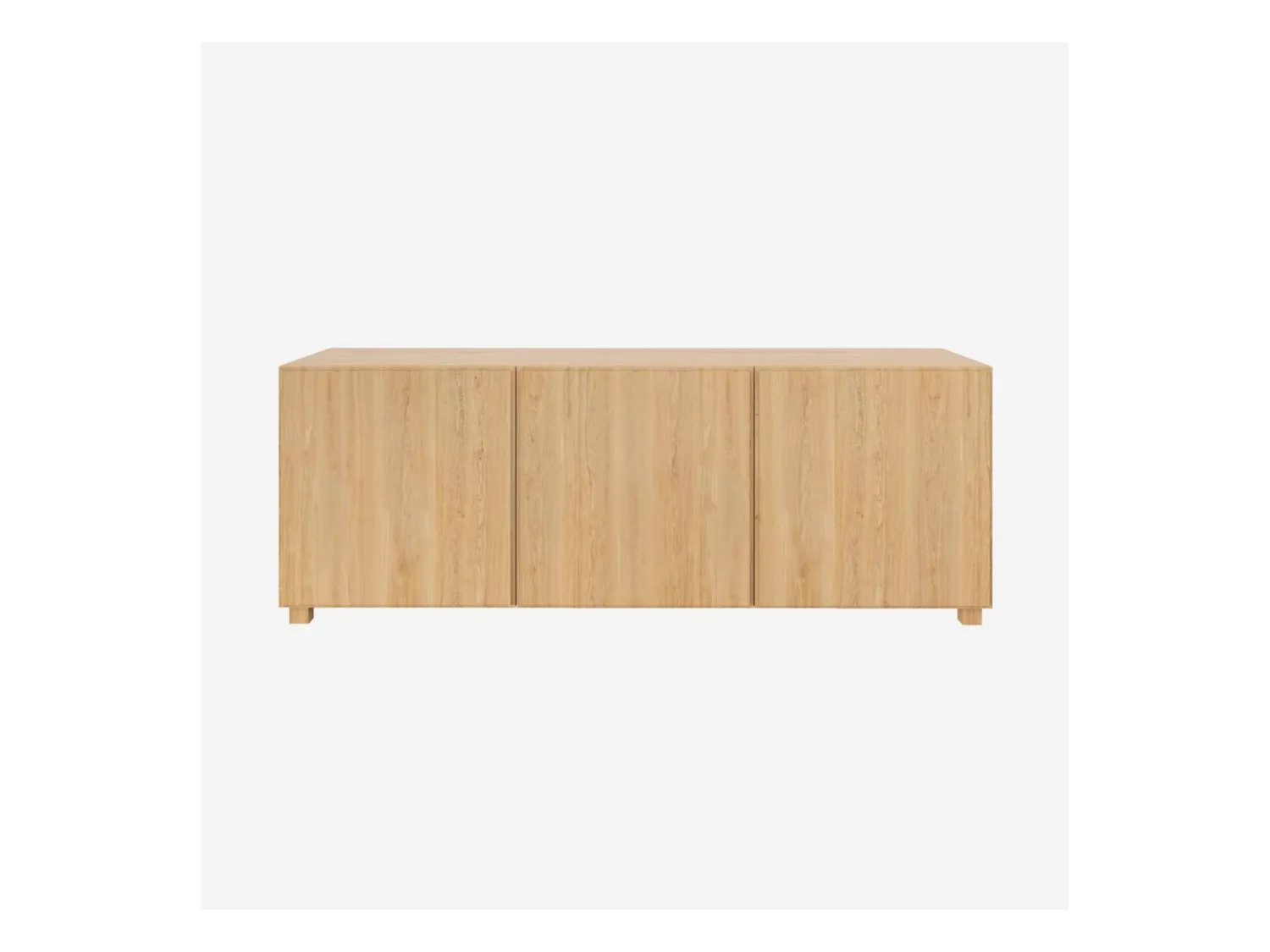 Habitat - Buffet bas 3 portes en chêne - Naturel - Design by Hélèna Pille - Drio