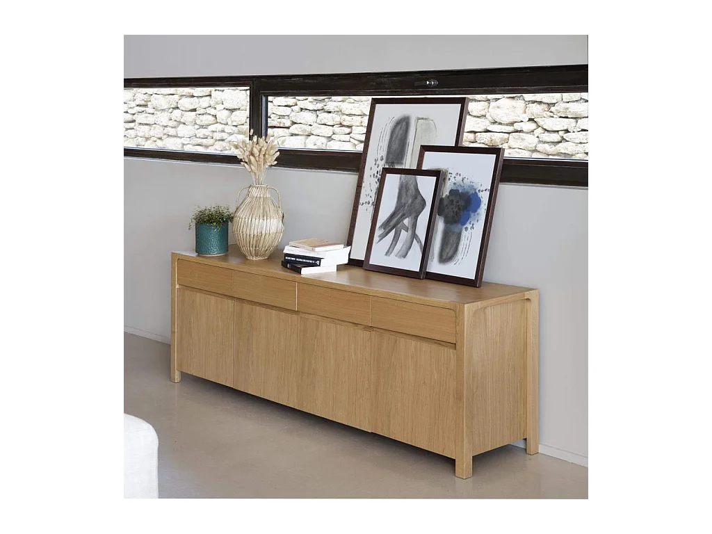 Habitat - Cadre mural en bois - 30 x 40 cm - Wengué - Rona