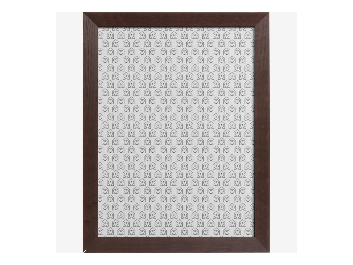 Habitat - Cadre mural en bois - 30 x 40 cm - Wengué - Rona