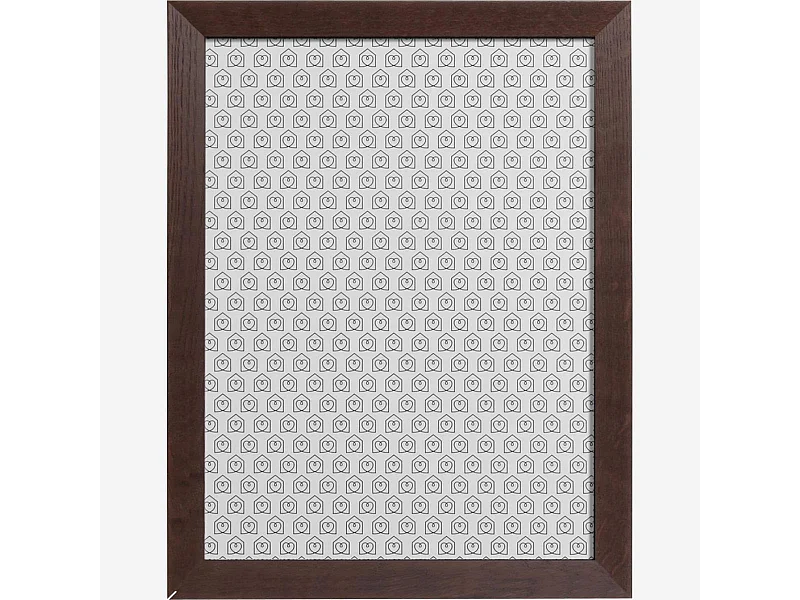 Habitat - Cadre mural en bois - 30 x 40 cm - Wengué - Rona