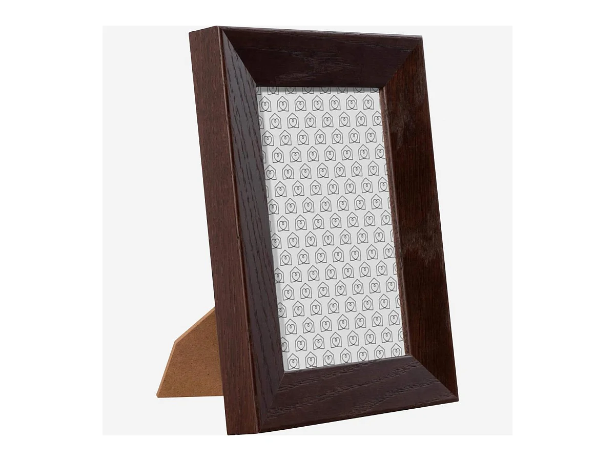 Habitat - Cadre à poser en bois - 13 x 18 cm - Wengué - Rona