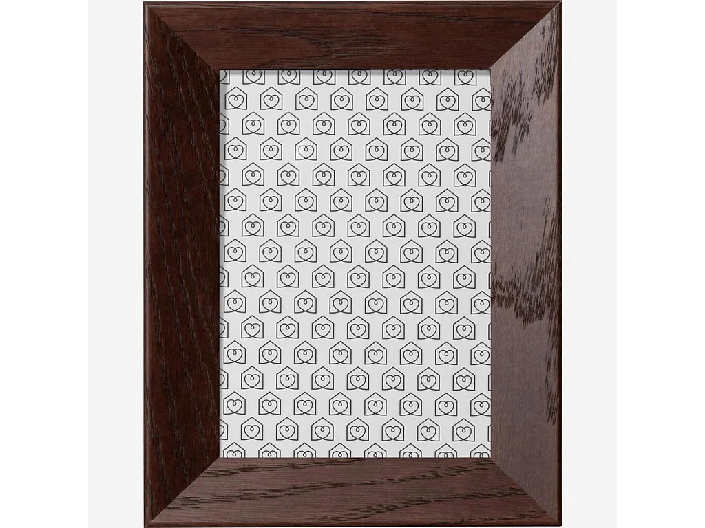 Habitat - Cadre à poser en bois - 13 x 18 cm - Wengué - Rona