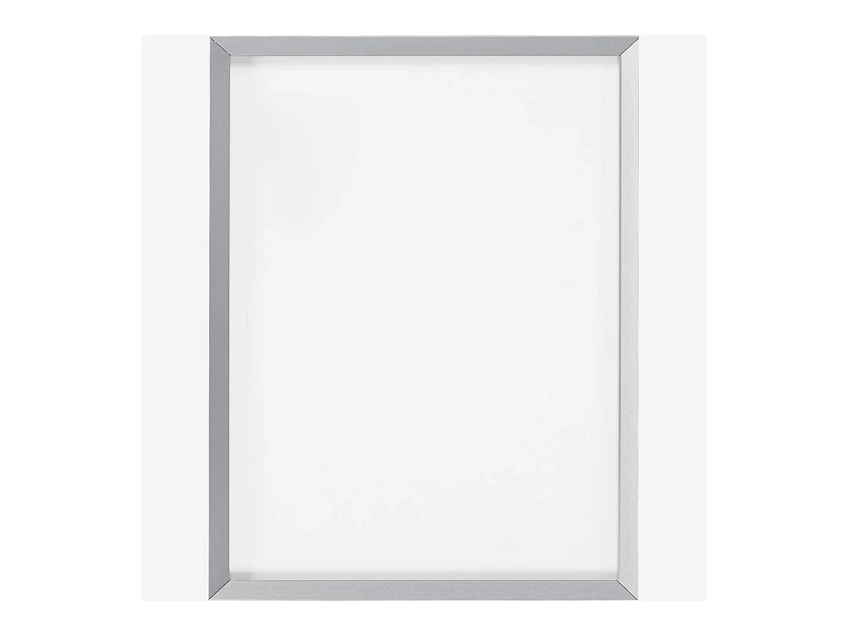 Habitat - Cadre mural en aluminium - 18 x 24 cm - Argent - Aluminus