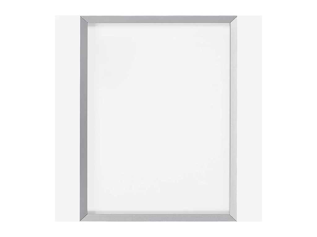 Habitat - Cadre mural en aluminium - 18 x 24 cm - Argent - Aluminus