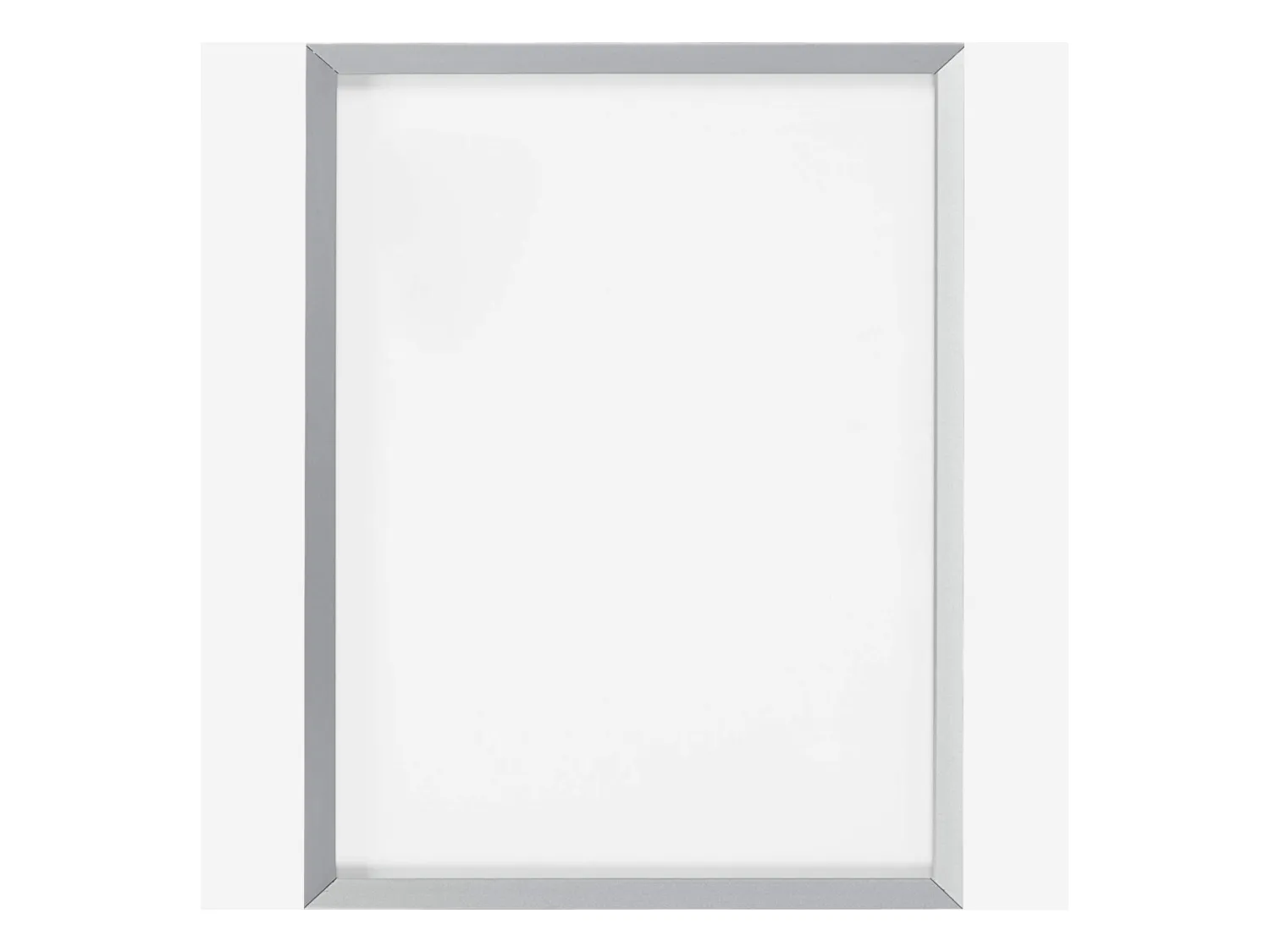 Habitat - Cadre mural en aluminium - 18 x 24 cm - Argent - Aluminus