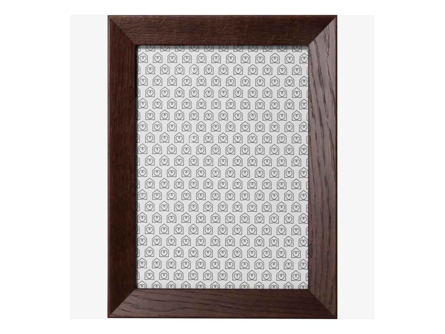 Habitat - Cadre à poser en bois - 18 x 24 cm - Wengué - Rona