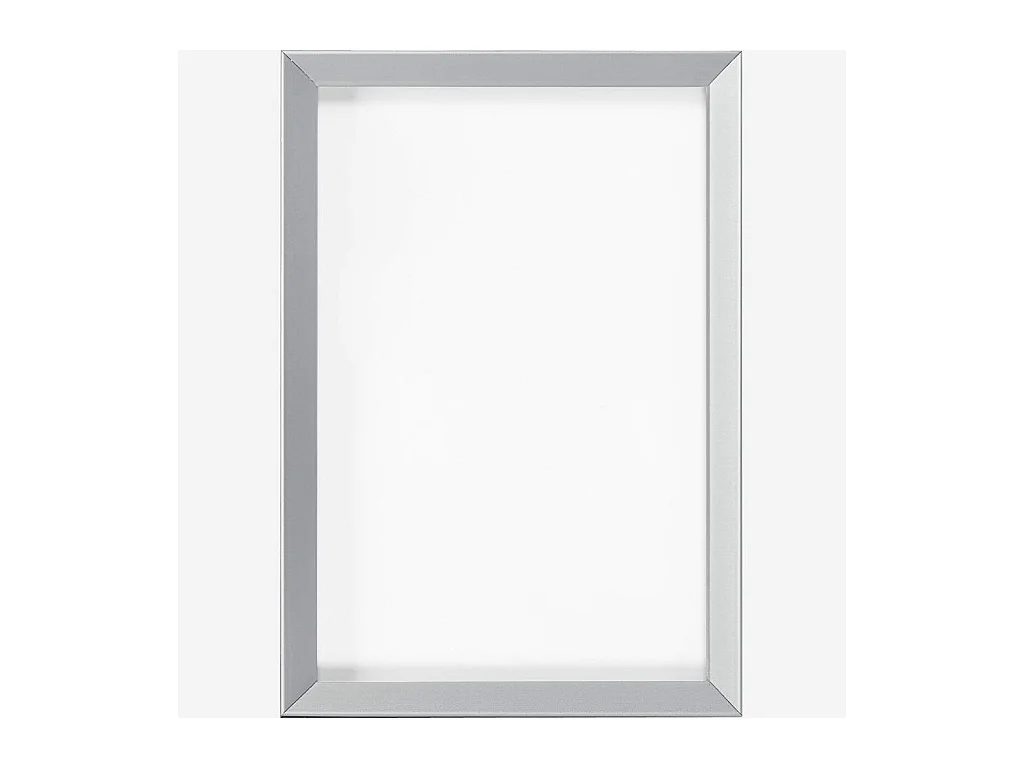 Habitat - Cadre à poser en aluminium - 10 x 15 cm - Argent - Aluminus