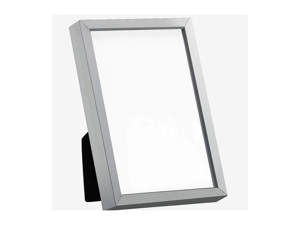 Habitat - Cadre à poser en aluminium - 10 x 15 cm - Argent - Aluminus