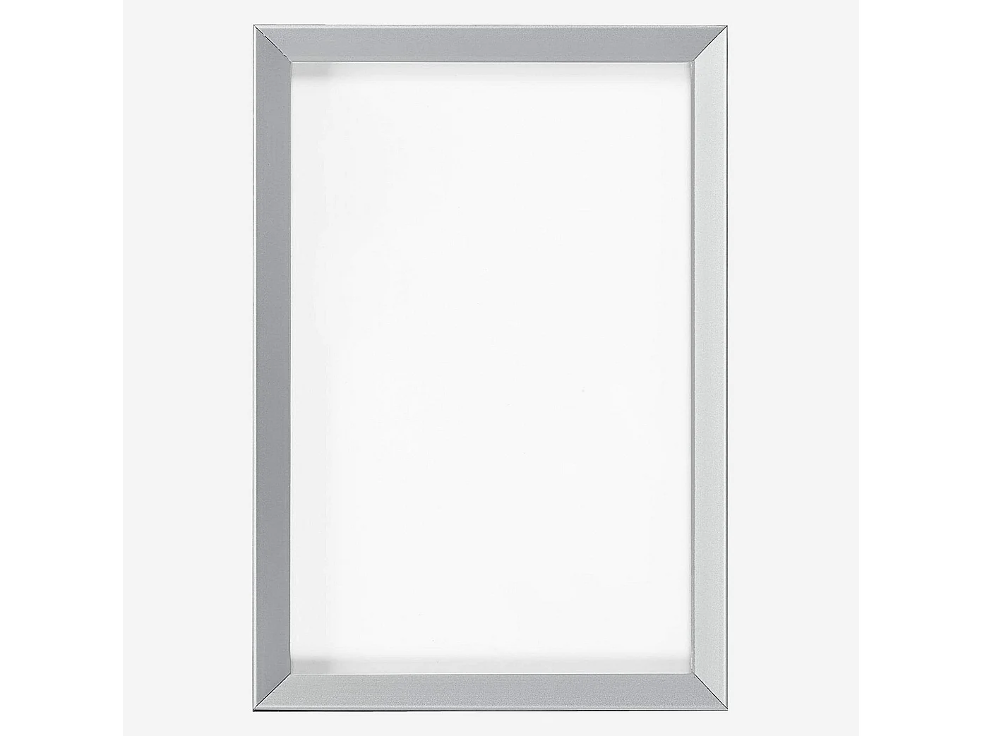 Cadre à poser en aluminium - 10 x 15 cm - Argent