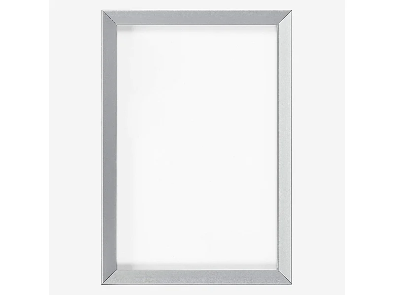 Habitat - Cadre à poser en aluminium - 10 x 15 cm - Argent - Aluminus