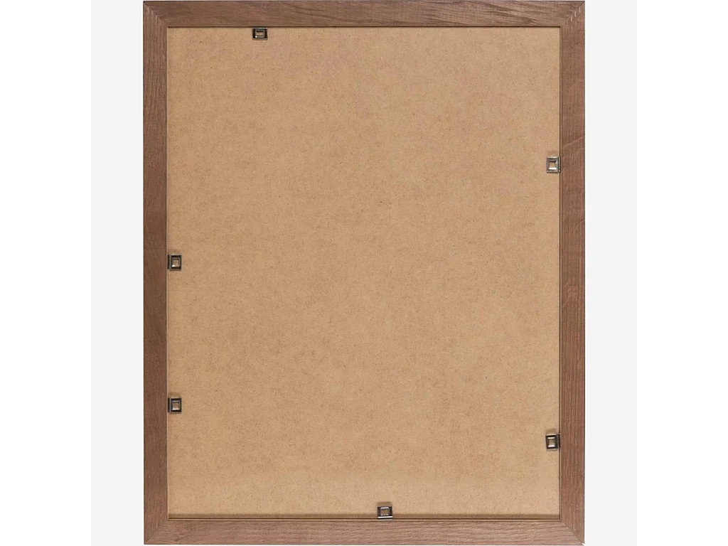 Habitat - Cadre mural en bois - 40 x 50 cm - Wengué - Rona