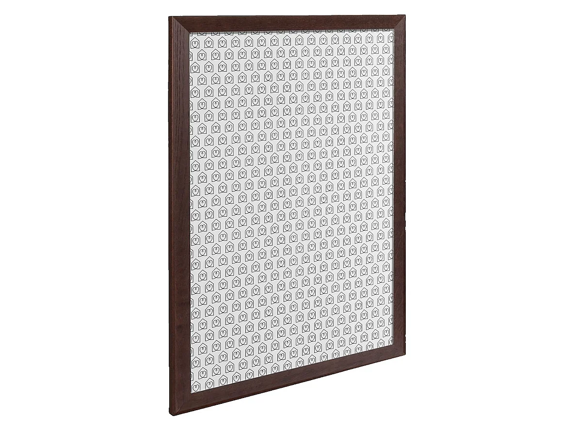 Habitat - Cadre mural en bois - 40 x 50 cm - Wengué - Rona