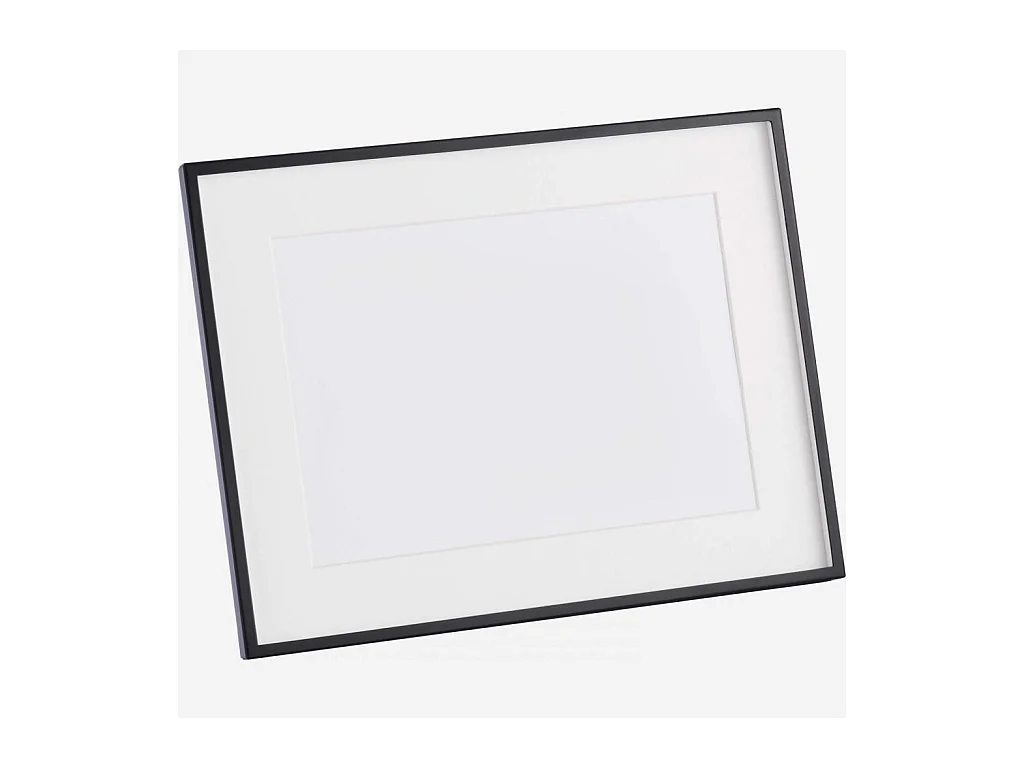 Habitat - Cadre à poser en métal - 13 x 18 cm - Noir - Flossa