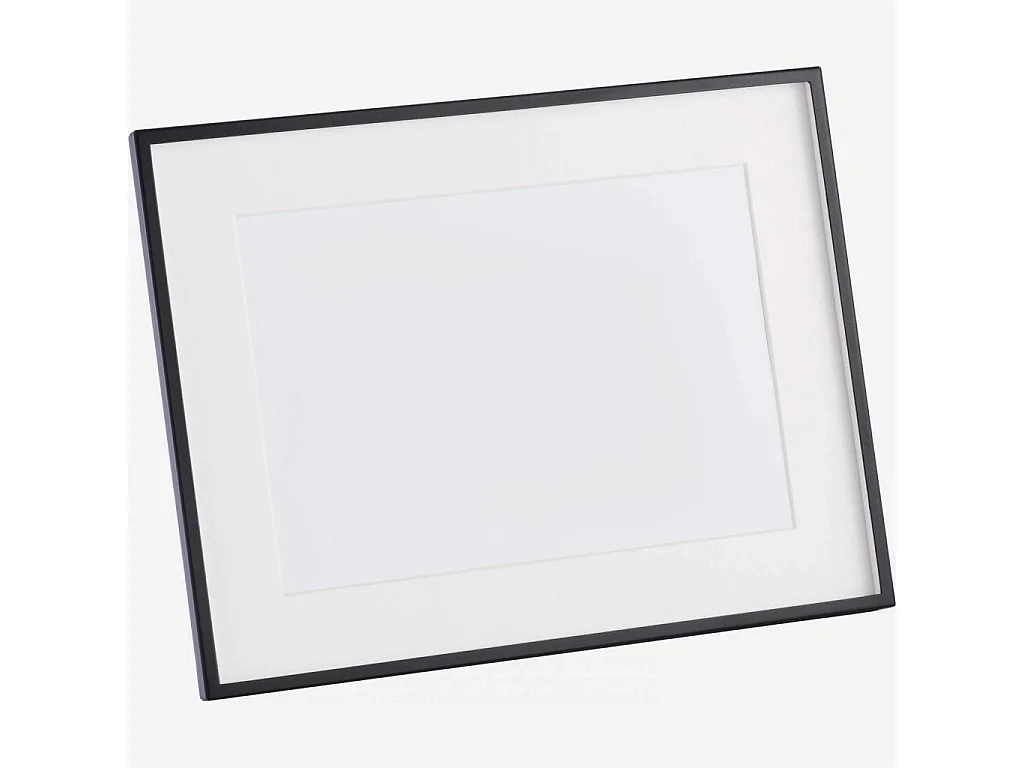 Habitat - Cadre à poser en métal - 13 x 18 cm - Noir - Flossa