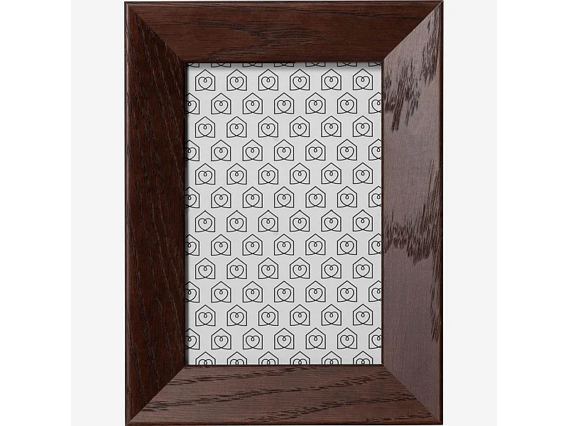 Habitat - Cadre à poser en bois - 10 x 15 cm - Wengué - Rona