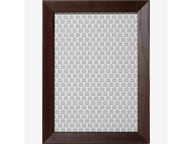 Habitat - Cadre mural en bois - A4 - Wengué - Rona