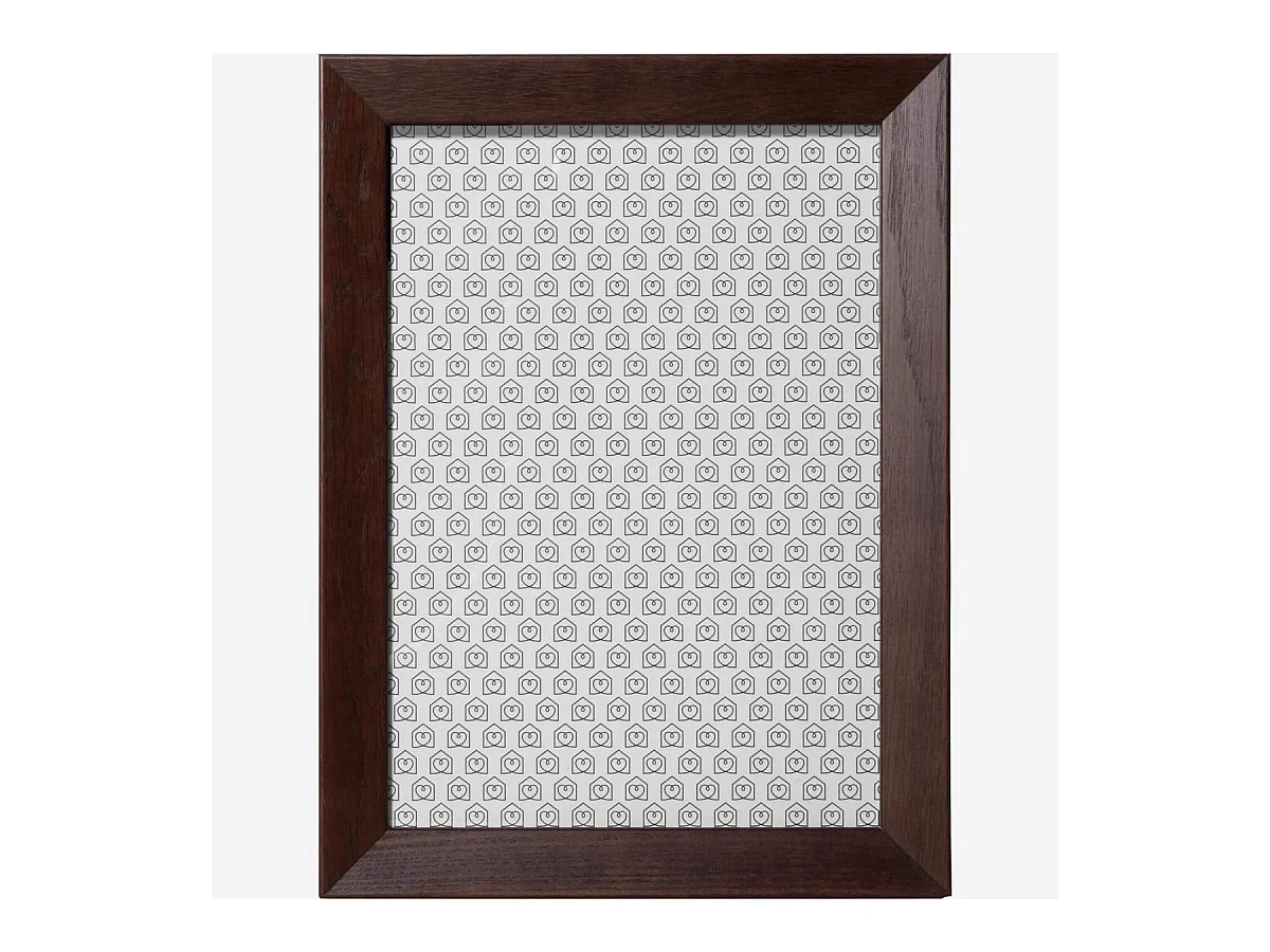 Habitat - Cadre mural en bois - A4 - Wengué - Rona