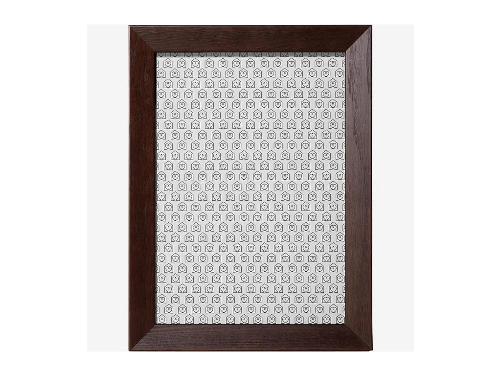 Habitat - Cadre mural en bois - A4 - Wengué - Rona