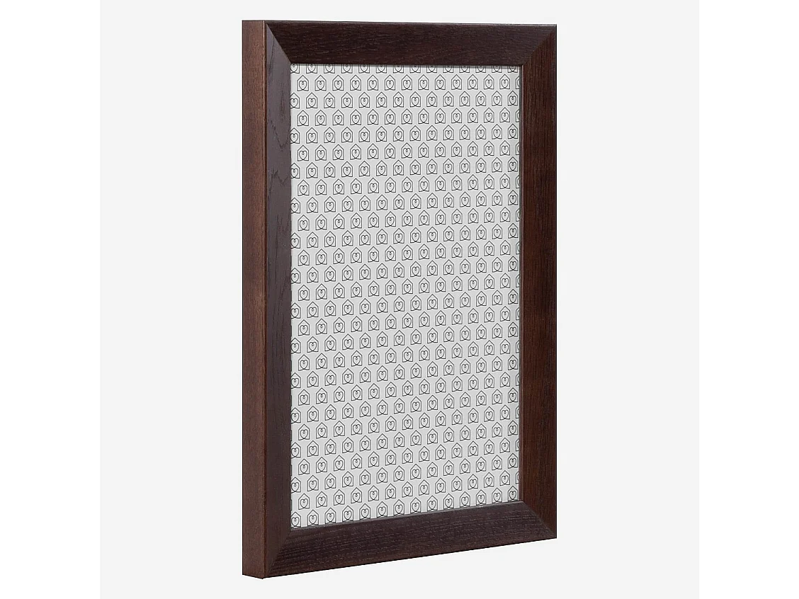 Cadre mural en bois - A4 - Wengué