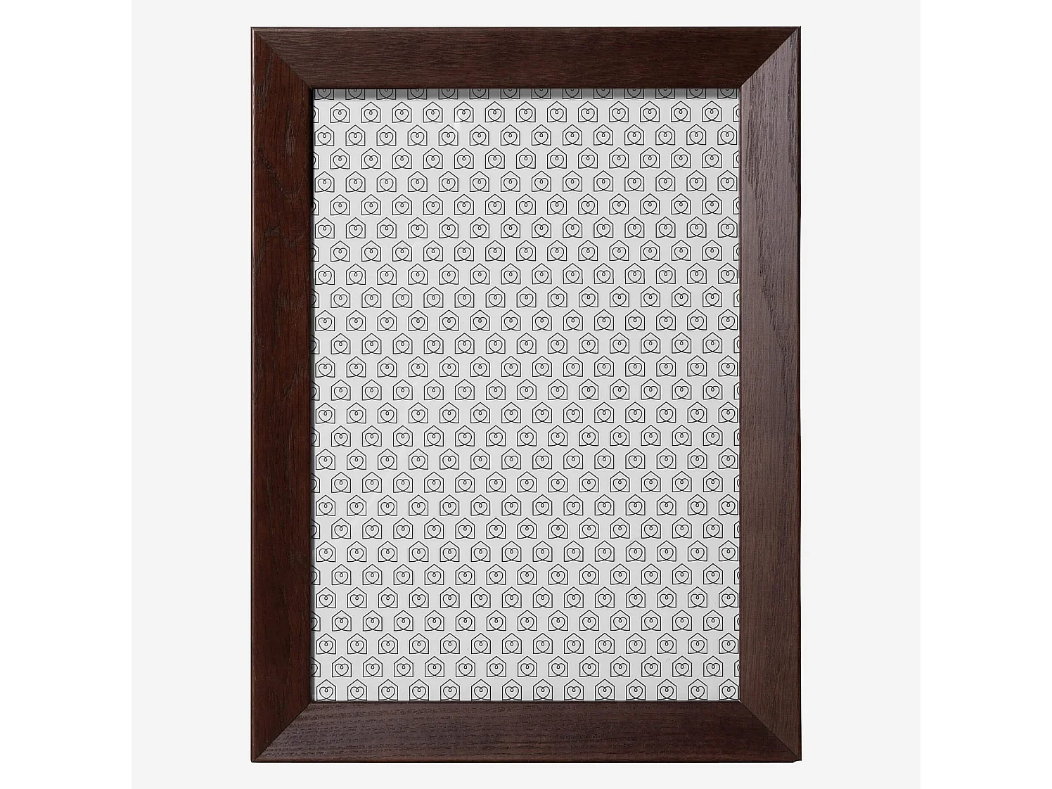 Cadre mural en bois - A4 - Wengué