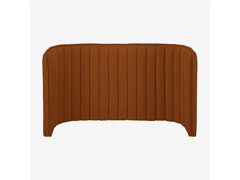 Habitat - Tête de lit en tissu 244 x 102 cm - Terracotta - Boudoir