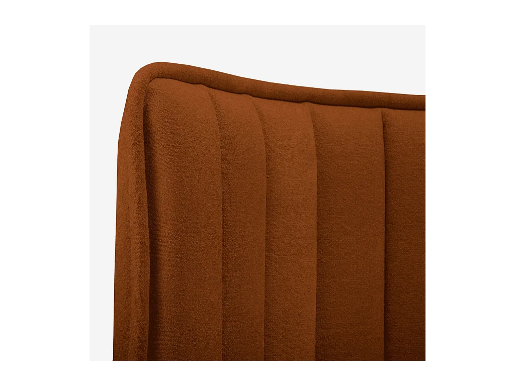 Habitat - Tête de lit en tissu 244 x 102 cm - Terracotta - Boudoir