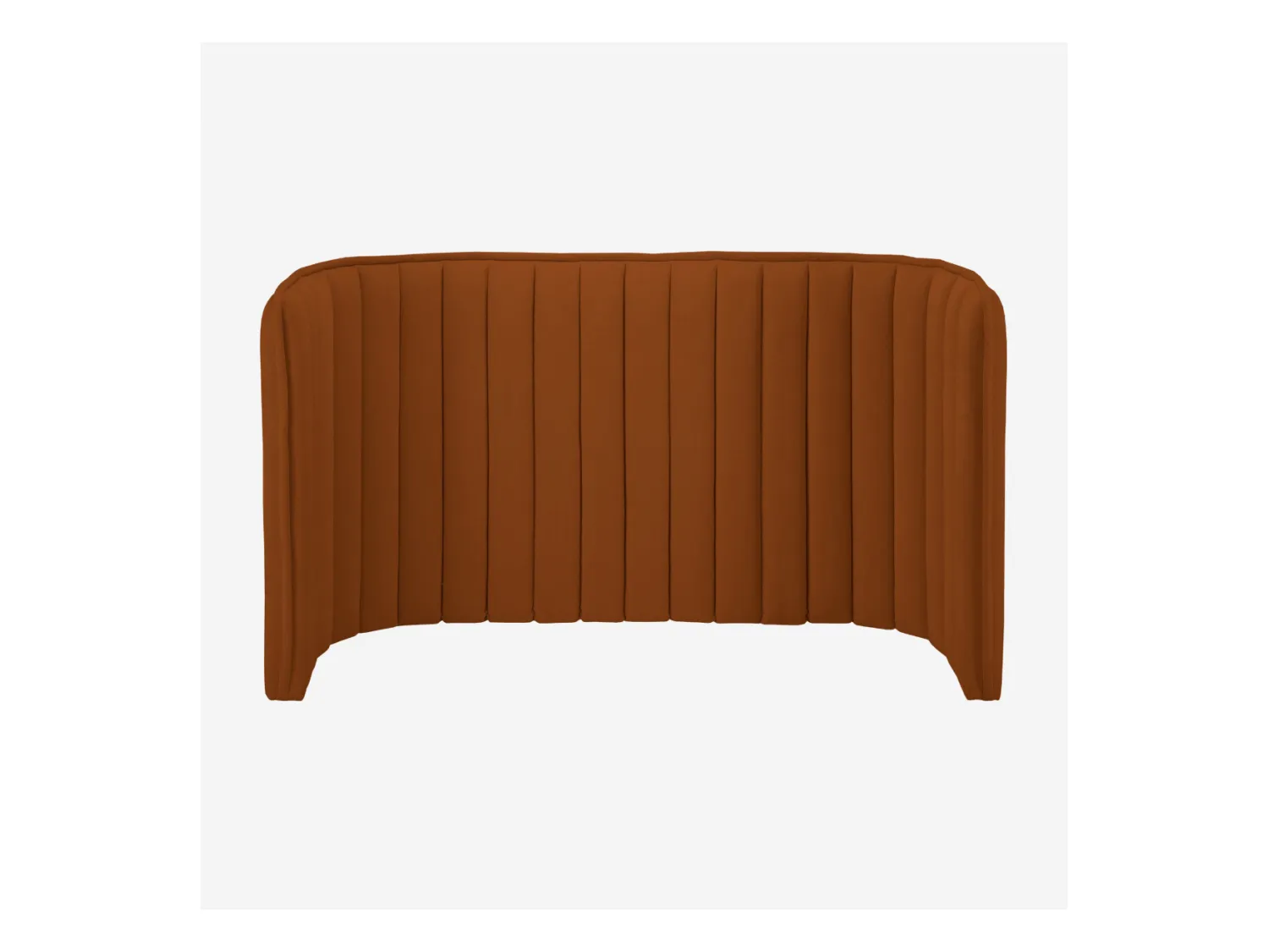 Habitat - Tête de lit en tissu 244 x 102 cm - Terracotta - Boudoir