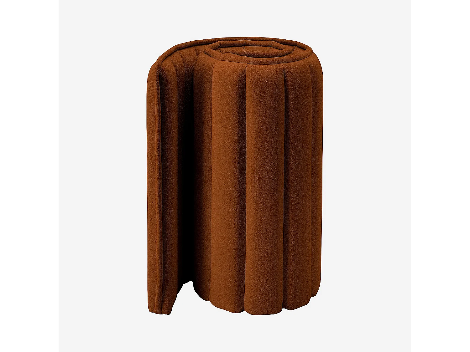Tête de lit en tissu 244 x 102 cm - Terracotta