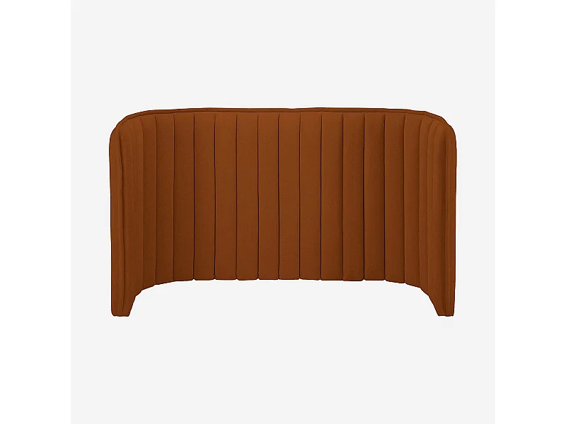 Habitat - Tête de lit en tissu 244 x 102 cm - Terracotta - Boudoir