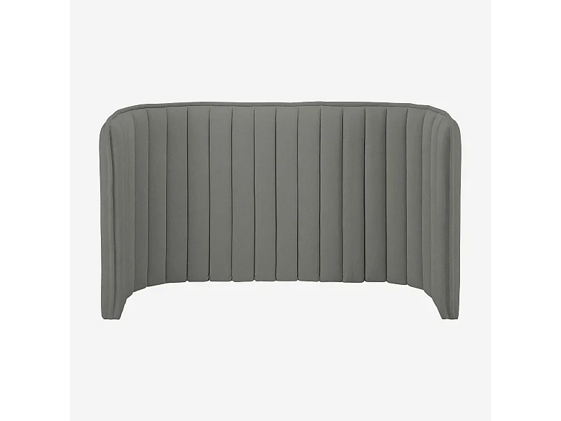 Habitat - Tête de lit en tissu 244 x 102 cm - Gris galet - Boudoir