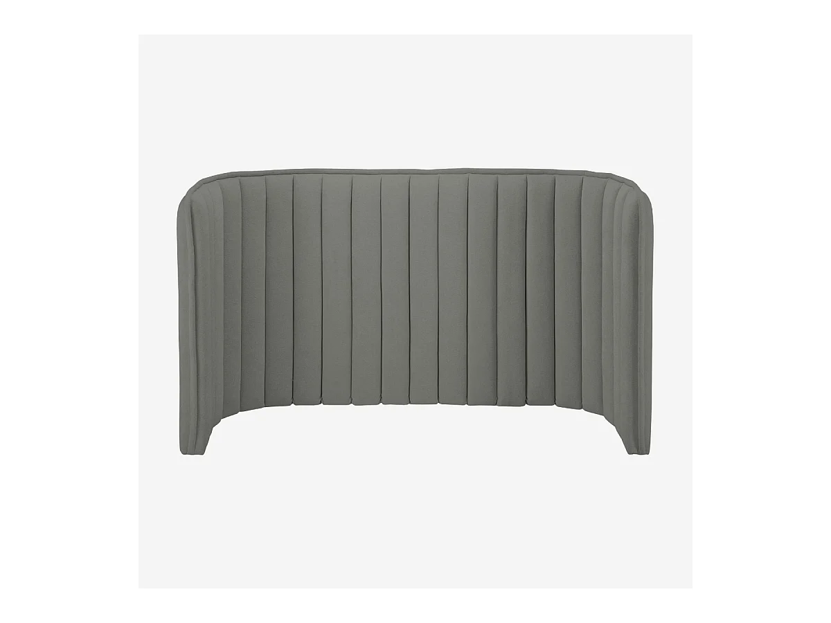 Habitat - Tête de lit en tissu 244 x 102 cm - Gris galet - Boudoir