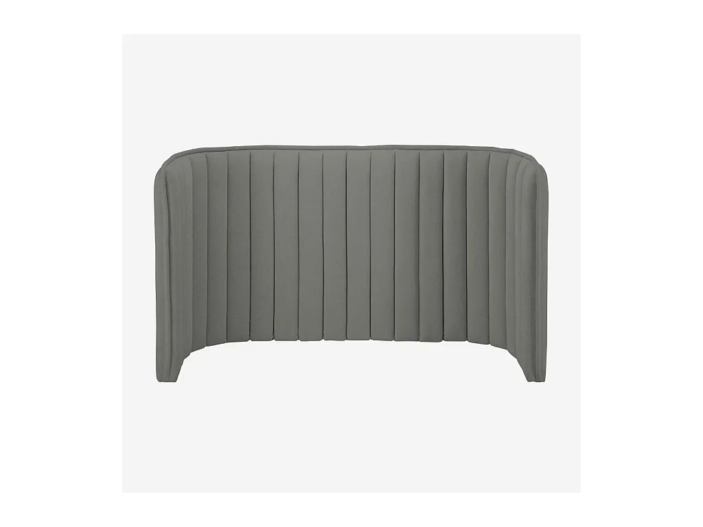 Habitat - Tête de lit en tissu 244 x 102 cm - Gris galet - Boudoir