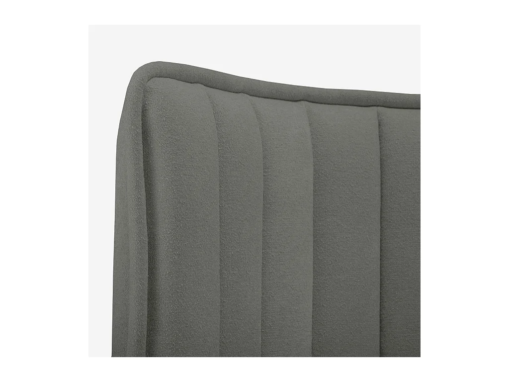 Habitat - Tête de lit en tissu 244 x 102 cm - Gris galet - Boudoir