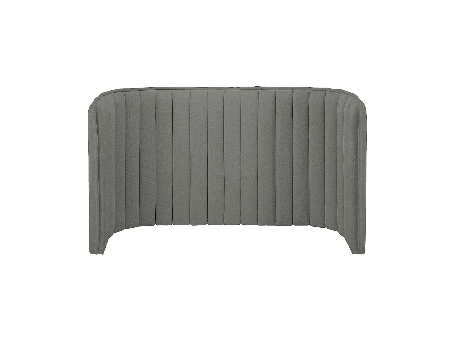Habitat - Tête de lit en tissu 244 x 102 cm - Gris galet - Boudoir