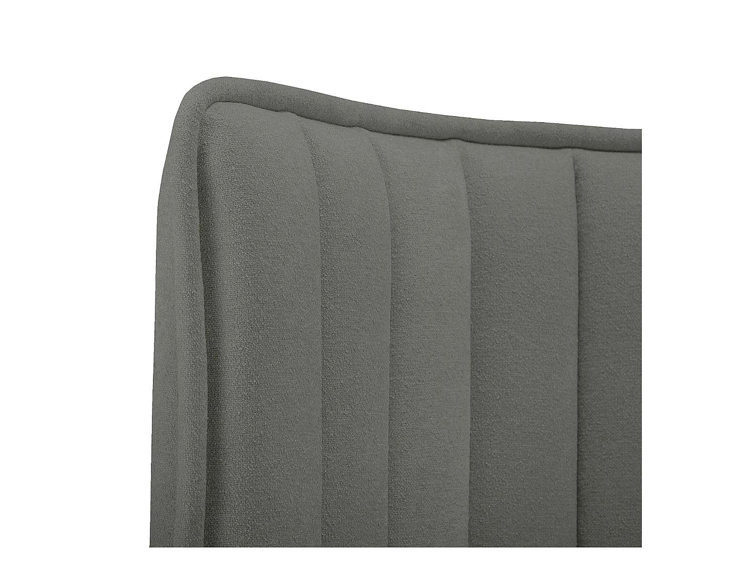 Habitat - Tête de lit en tissu 244 x 102 cm - Gris galet - Boudoir