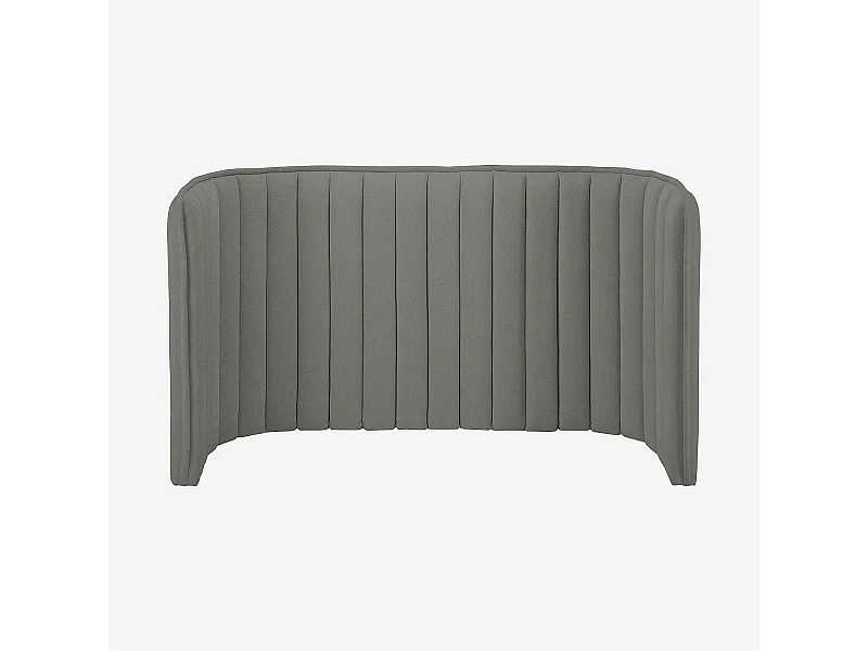 Habitat - Tête de lit en tissu 244 x 102 cm - Gris galet - Boudoir