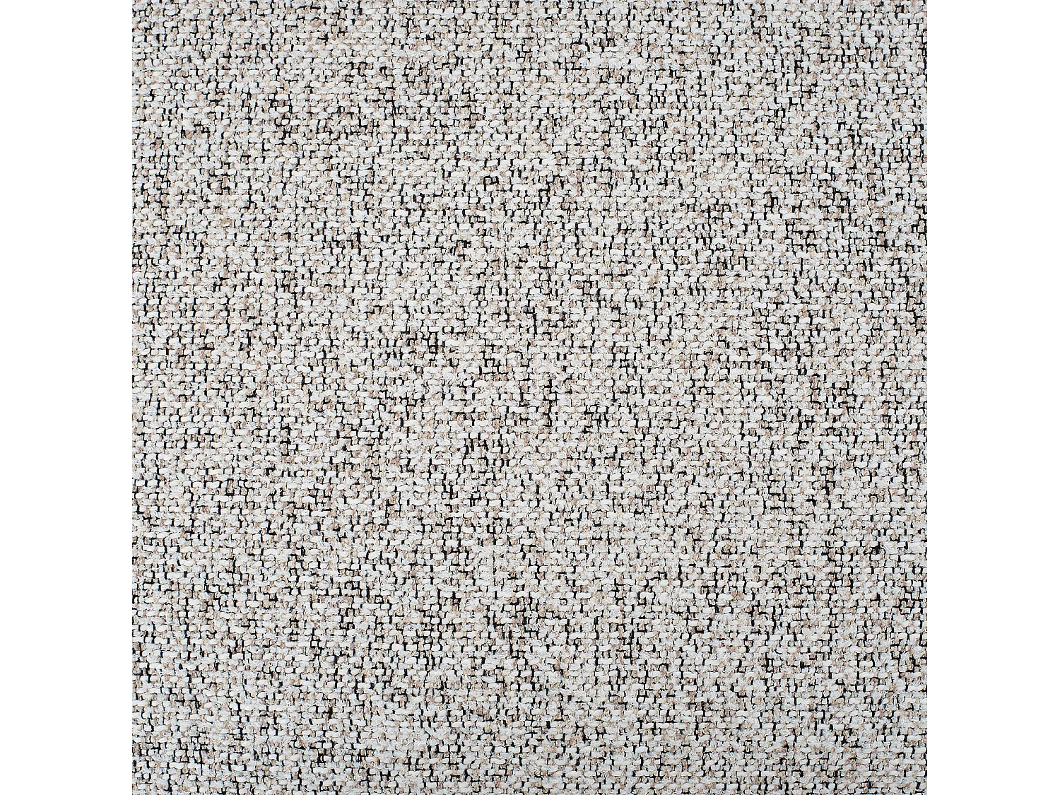 Habitat - Fauteuil en tissu texturé et chêne massif - Beige chiné - Mestia